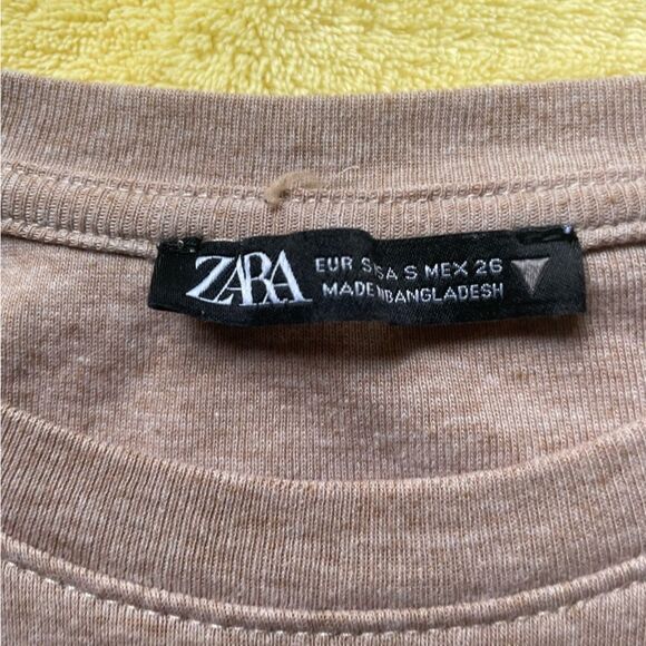 tan/beige Zara top - Picture 2 of 3